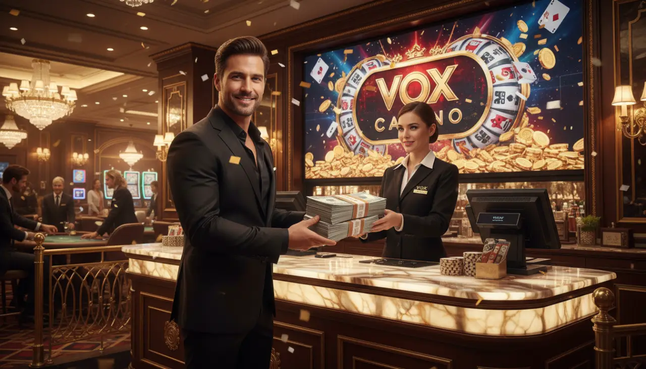 Wpłaty i wypłaty w Vox: jak to wygląda w praktyce